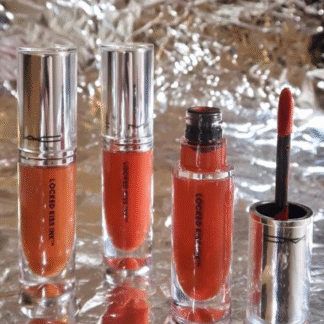 Son Kem MAC Locked Kiss Ink 24HR Lipcolour 67 Meticulous – Màu Cam Hồng Sữa