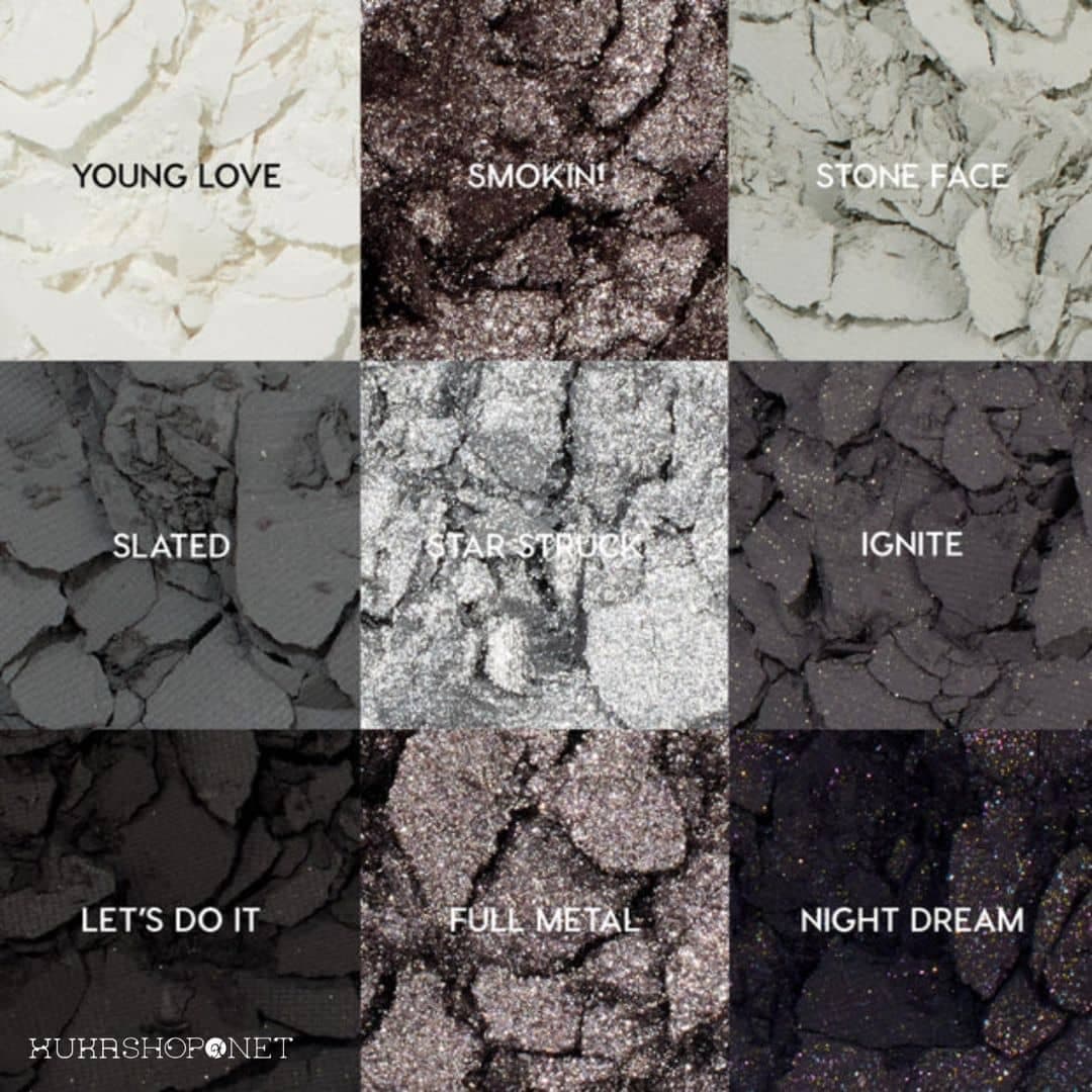 Bảng Mắt Colourpop Blowin' Smoke Eyeshadow Palette 9 Ô Màu - Ảnh 3