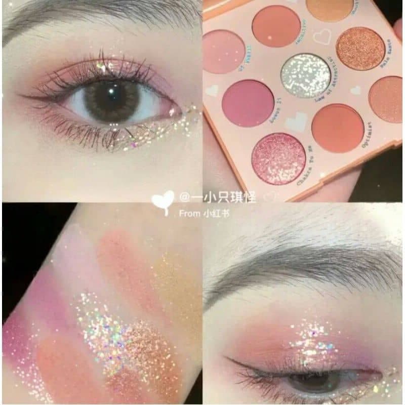 Bảng Phấn Mắt Colourpop Miss Bliss 9 Ô Màu Chống Thấm Nước Lâu Trôi (8.1g) - Ảnh 2