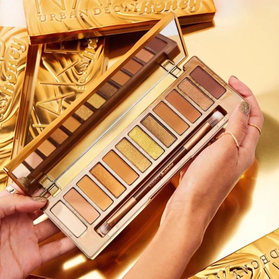 Bảng Phấn Mắt Urban Decay Naked Honey Eyeshadow Palette 12 Ô - Ảnh 3