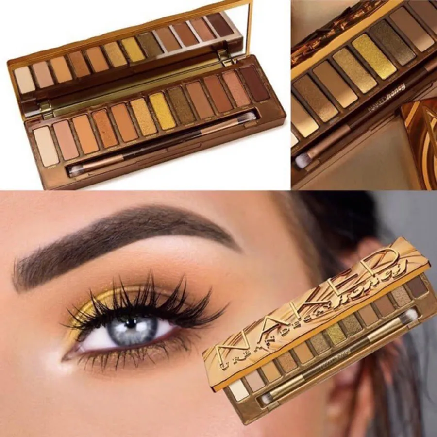 Bảng Phấn Mắt Urban Decay Naked Honey Eyeshadow Palette 12 Ô - Ảnh 2