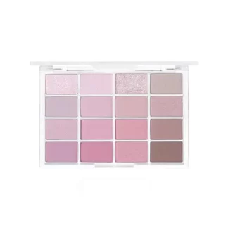 Bảng Phấn Mắt Wakemake Soft Blurring Eye Palette 16 Ô Màu Tone 04 Lavender Blurring 13g