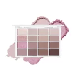 Bảng Phấn Mắt Wakemake Soft Blurring Eye Palette 16 Ô Tone 02 Lively Blurring