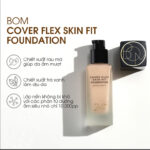 BOM Kem nền che khuyết điểm Cover Flex Skin Fit Foundation