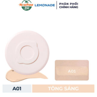 Phấn Nước Lemonade Kiềm Dầu A01 Tông Sáng 15g (Vỏ Mới)
