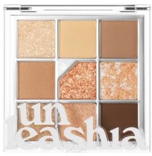 Phấn Mắt Unleashia Glitterpedia Eye Pallete 9 Ô - NO.2 All of Brown