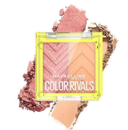 Bảng Phấn Mắt Đôi Maybelline Color Rivals - ExTra X Lowkey