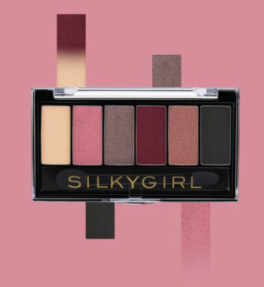 Phấn Mắt Silkygirl 6 Ô Truly Nude Eye Palette - Màu: 04 Brick