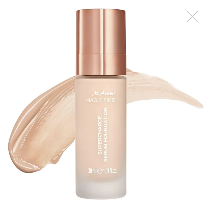 Kem Nền M. Asam Magic Finish Supercharge Serum Foundation 30ml Tone 120 Soft Ivory