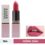 Son Thỏi Naris Cosmetic Giàu Ẩm Màu 184 Hồng Dâu