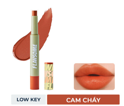 Son Môi Flawsome Low Key - Cam Cháy
