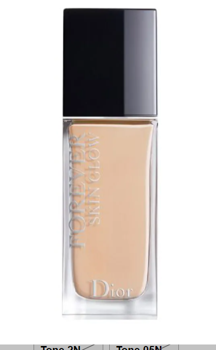 Kem Nền Dior Forever Skin Glow 24h Wear Radiant Perfection Skin-Caring Foundation 1W, 30ml